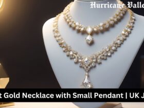 Elegant Gold Necklace with Small Pendant | UK Jewelry